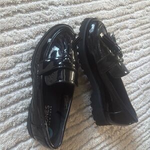 Black Patent Leather Loafers
